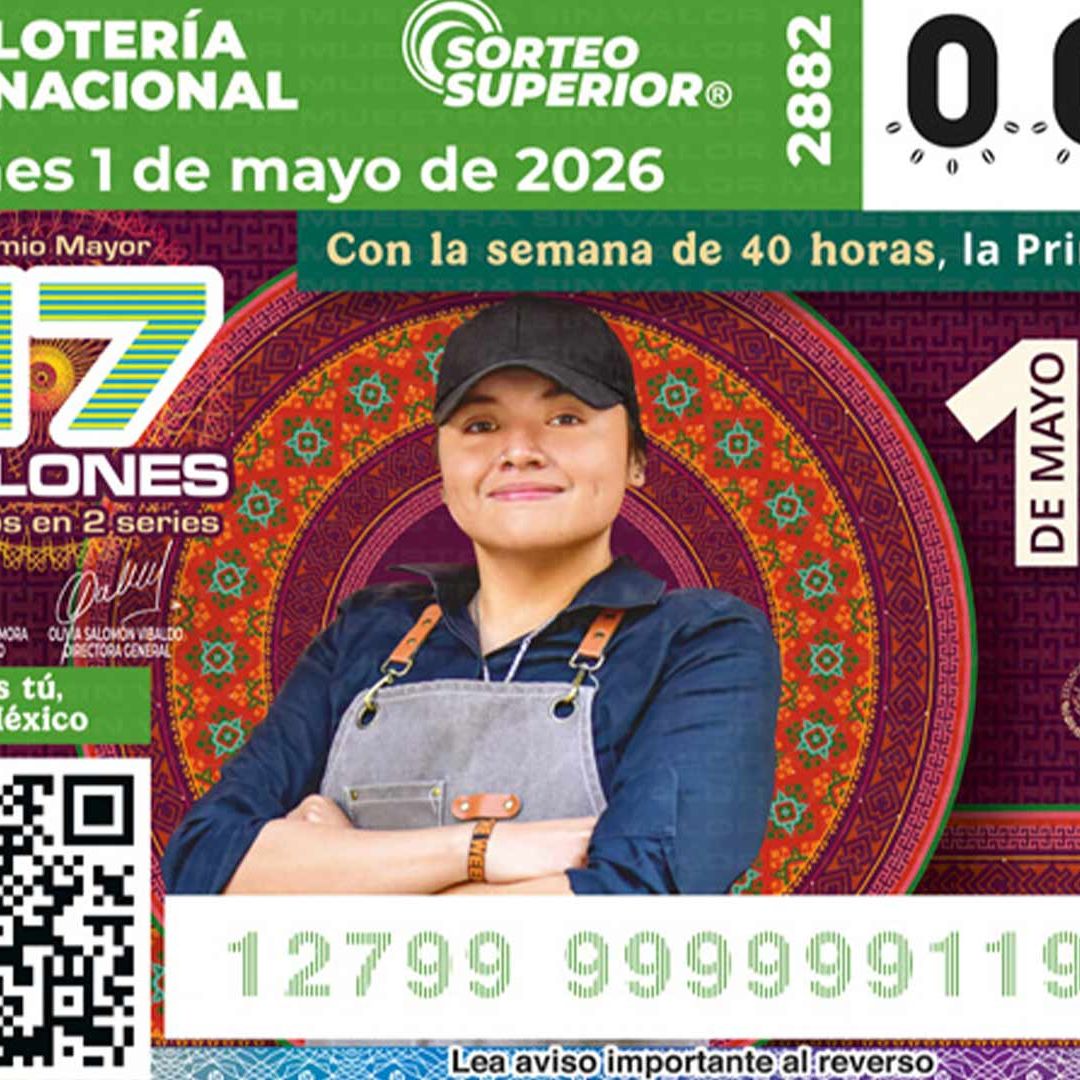 Cae Premio Mayor 2882 de la Lotería Nacional en Durango